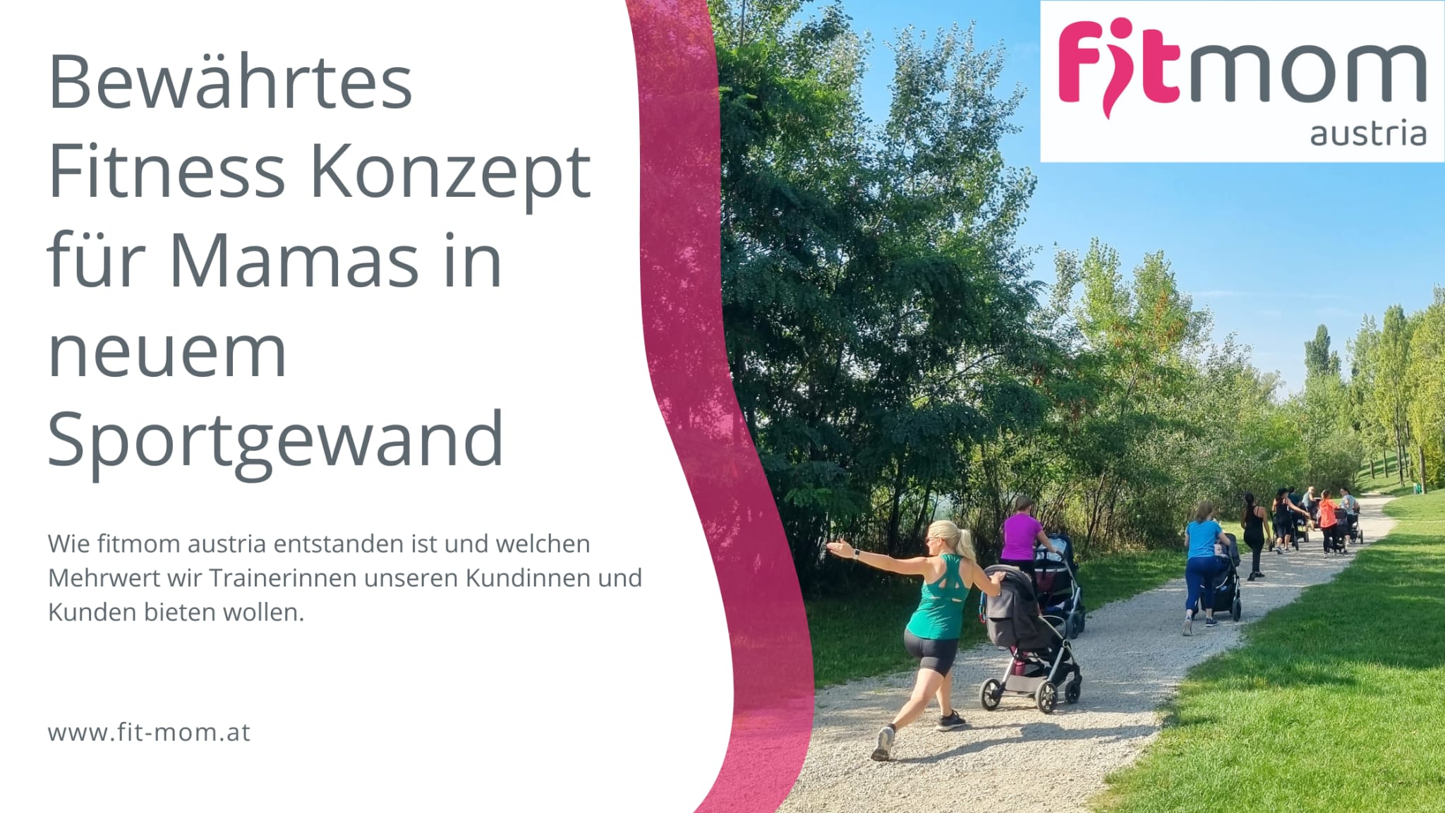 fitmom austria - bewährtes Fitness Konzept für Mamas in neuem Sportgewand (Einleitungsbild)